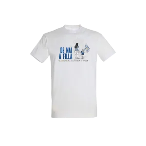 CAMISETA NAI A FILLA AD DEPORTIVO - BLANCA