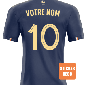 Decoración equipo francés 2023 Pegatina personalizada
