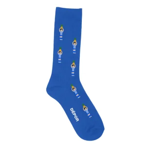 CALCETINES PIÑA AZUL - AZUL