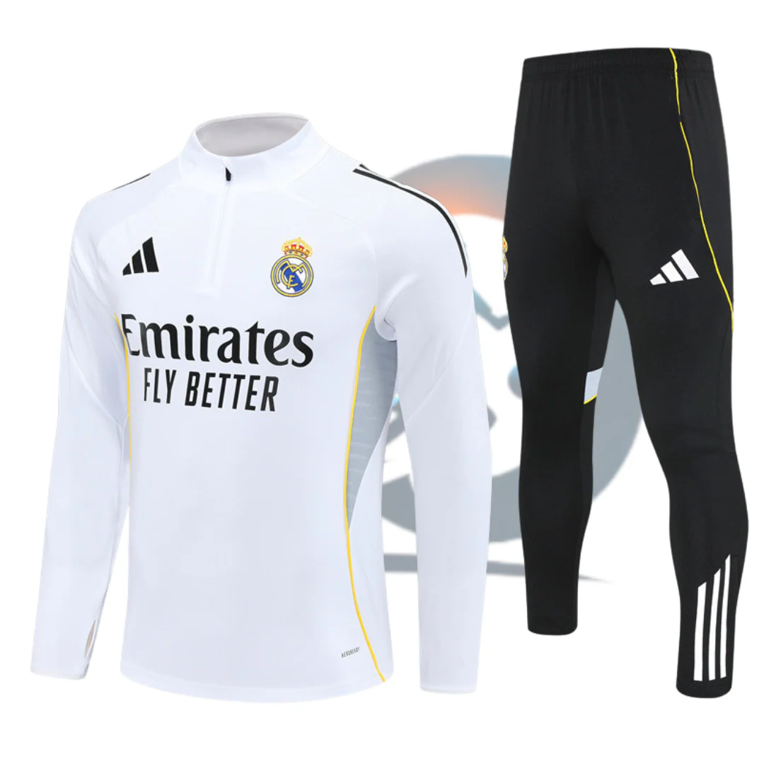 Chándal niño Real Madrid Blanco 25/26 - Imagen 2