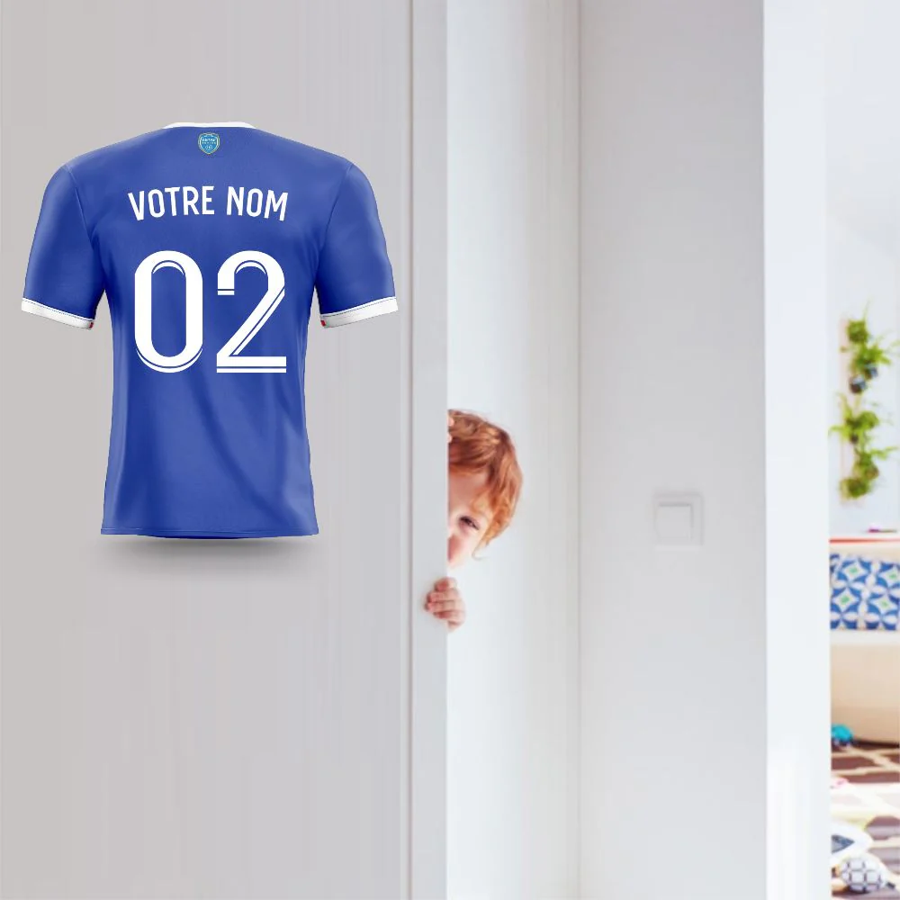 Decoración de pegatinas de fútbol - camiseta TROYES - Imagen 3