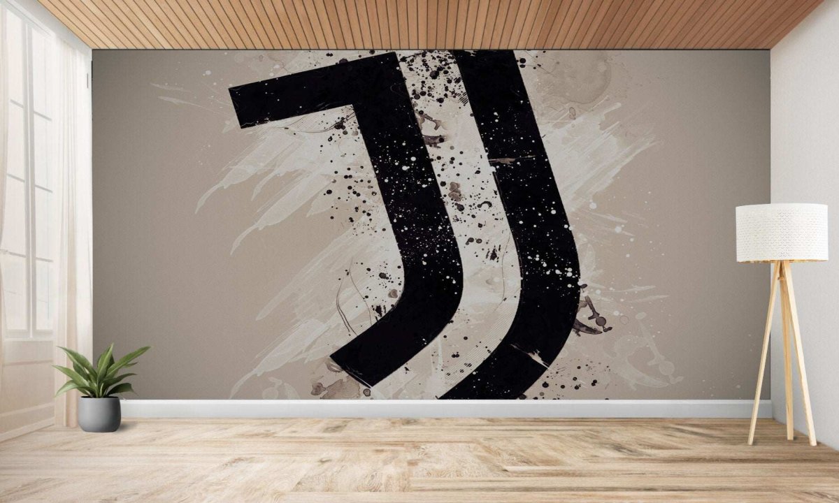papier peint foot Juventus decoration - Imagen 6