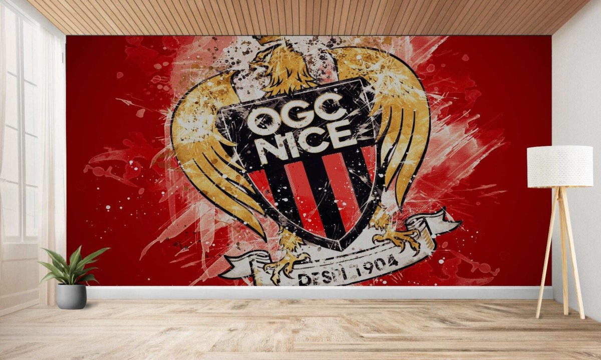 papier peint football OGC Nice - Imagen 5