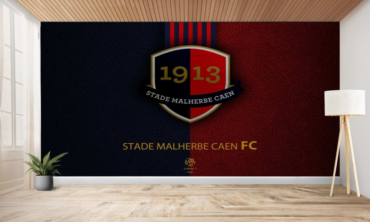 papier peint football Stade Malherbe Caen FC deco - Imagen 3